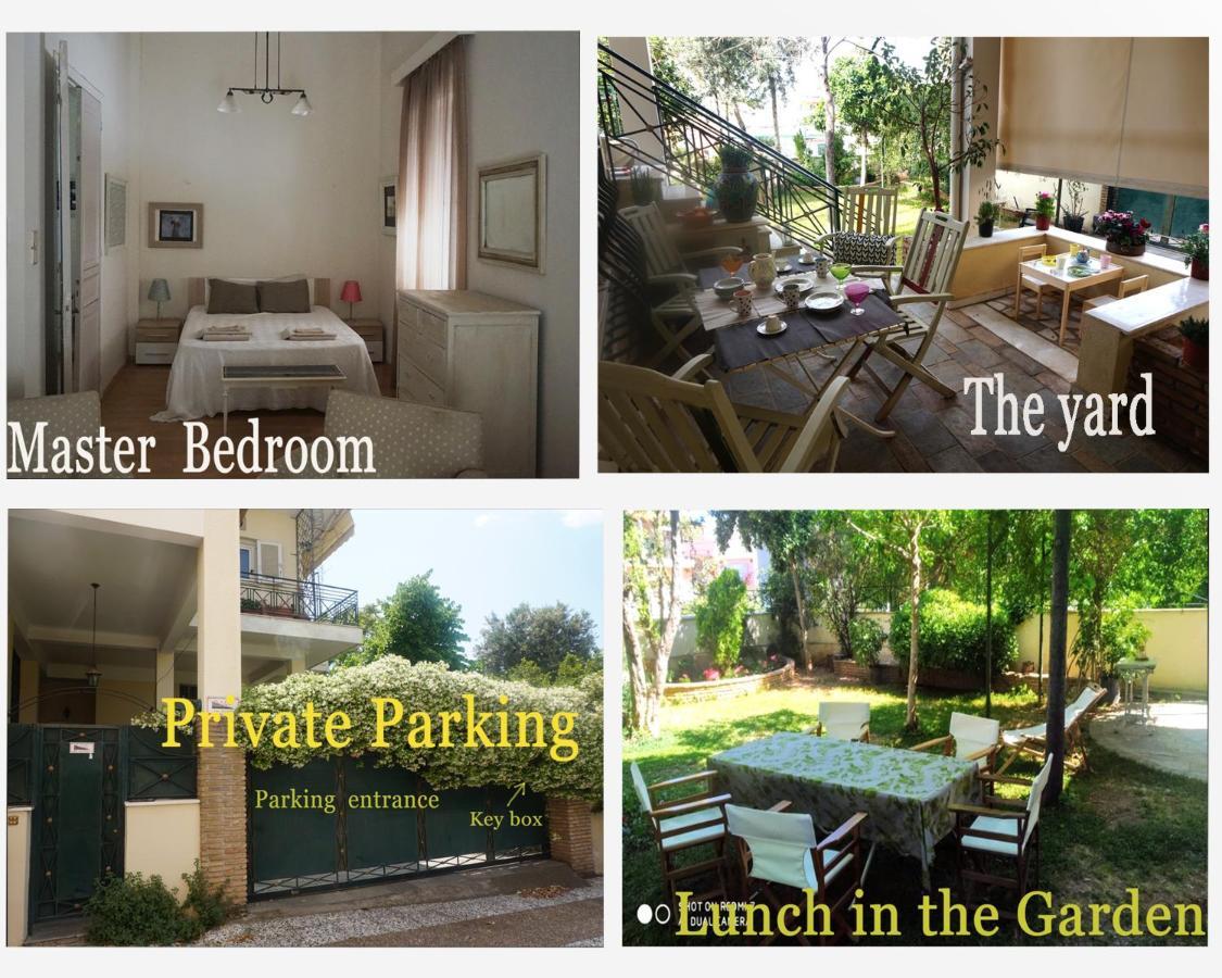 Independent Entrance Apt - 130M2 - Garden - Private Parking Apartment Athens Exterior photo